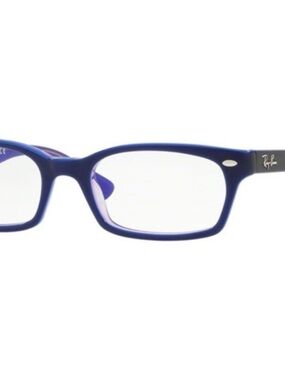 Ray-Ban 5150 Deep Purple Rectangular Eyeglasses